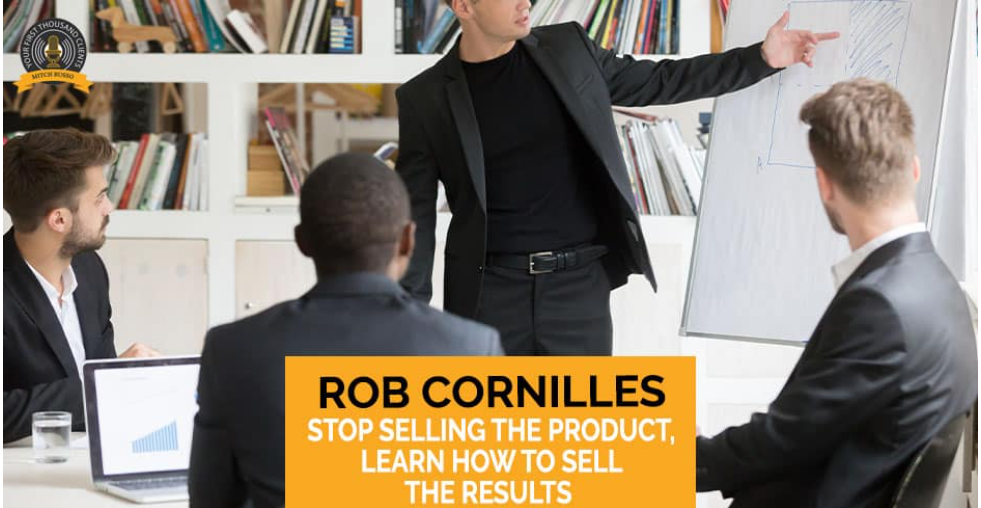 your first thousand clients podcast by mitchell russo featuring Rob Cornilles | Game Face INC